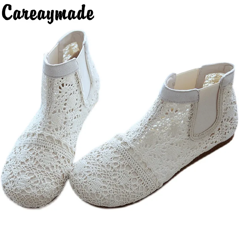 Careaymade-Women's shoes Mesh boots literary style cool boots comfortable summer simple student shoes casual shoes Ladies shoes