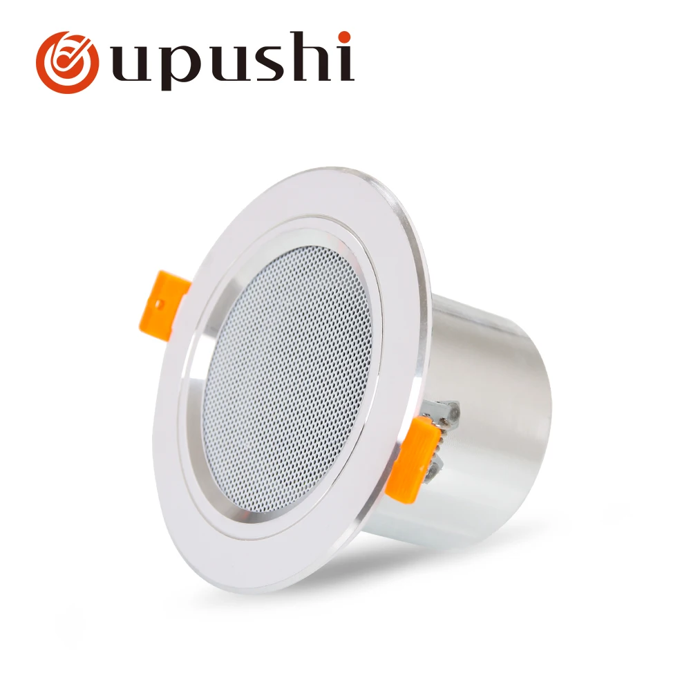 Oupushi bathroom in ceiling speakers bluetooth wall amplifier with samll size waterproof audience bathroom sound system