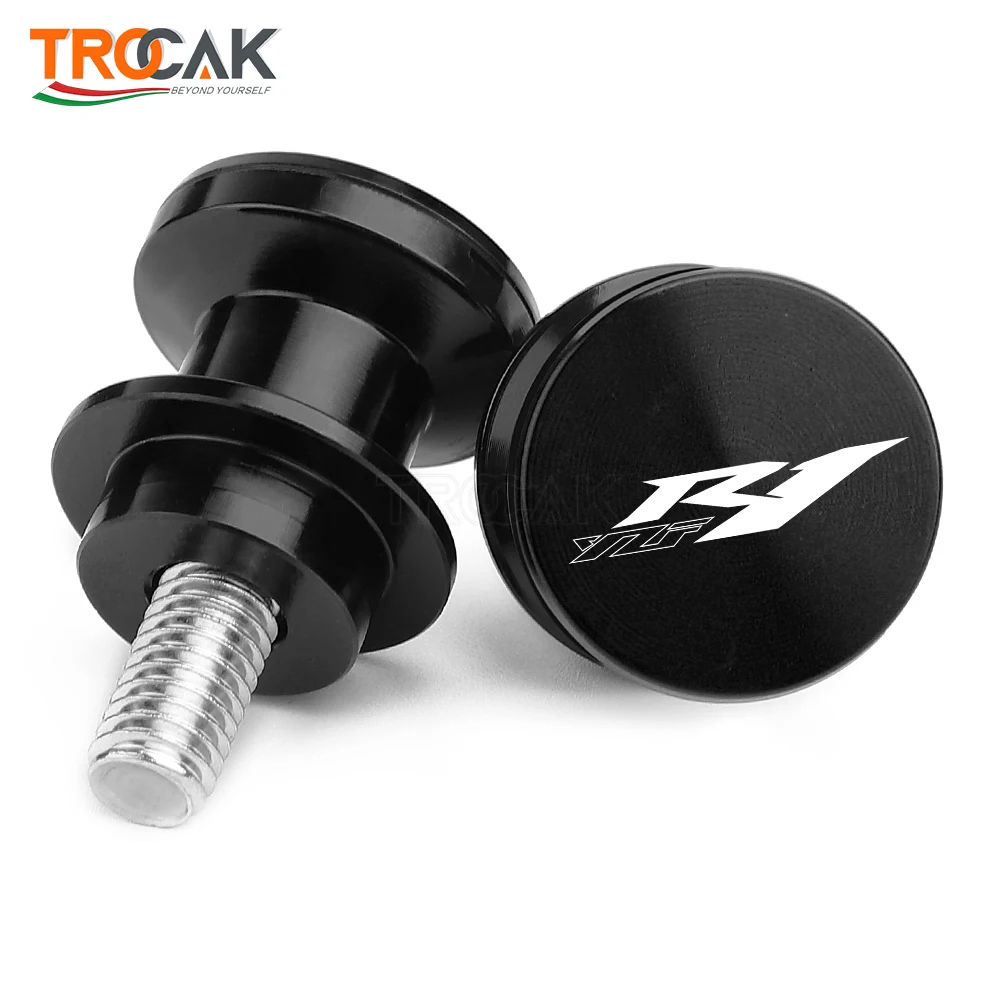 For Yamaha YZF R1 YZFR1 YZF-R1 2002-2022 2003 2004 2005 2006 2007 2008 2009 2010 Motorcycle Swingarm Spools slider stand screws