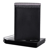 Sobre acolchado de burbujas de polietileno Negro, bolsa de correo autosellada, sobre de burbujas, bolsa Postal para envío, 10 Uds.