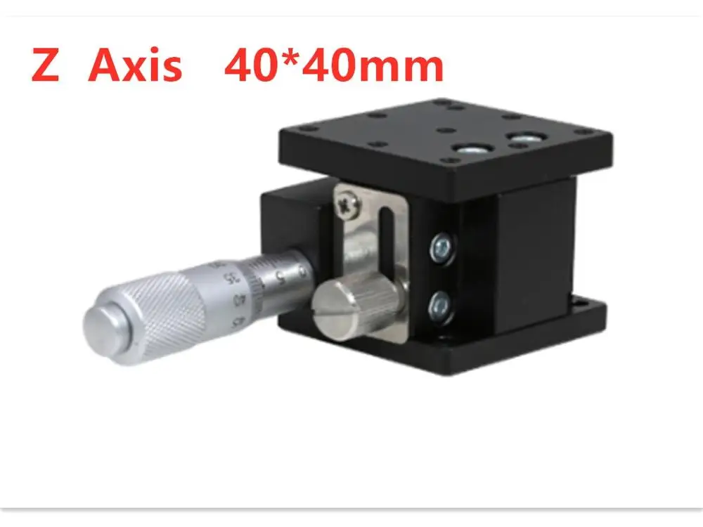Z Axis Translation Table Rotary Table Lifting Manual fine-tuning Precision Translation Slide Table LX40