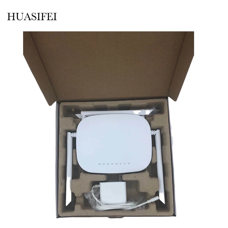 Huasifei-roteador wi-fi desbloqueado, 300mbps, 4g, cpe, sem fio, com cartão sim, compacto, 4 portas lan