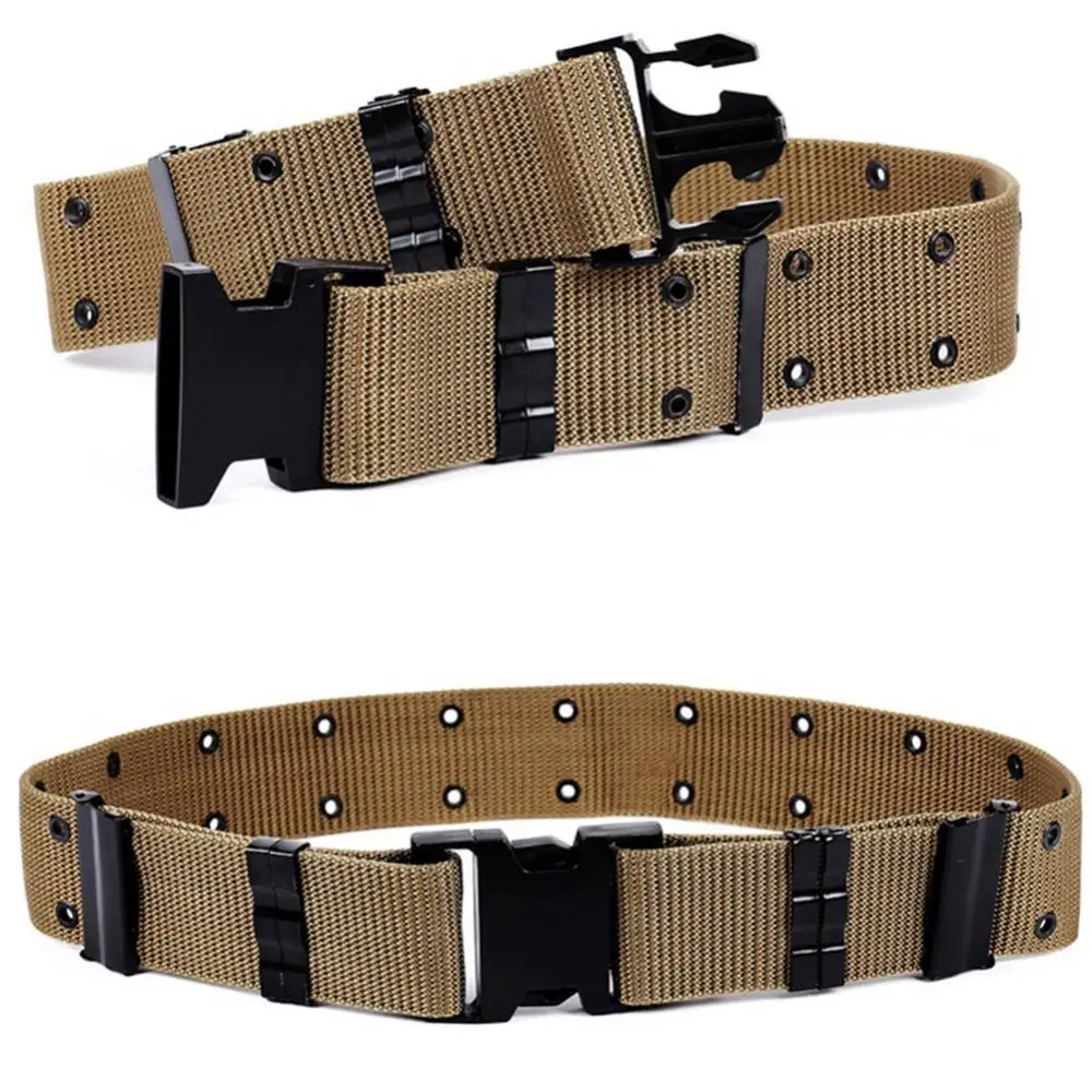 Belts Adjustable Outdoor Survival Emergency Rescue Canvas Military Waist Belt