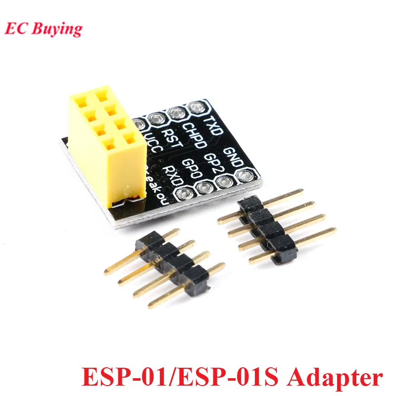 1 szt.-10 szt. CH340C USB ESP8266 ESP-01 ESP01S Programator WIFI Moduł Bezprzewodowy Płytka Rozwojowa dla Arduino Adapter Programatora — zdjęcie 6