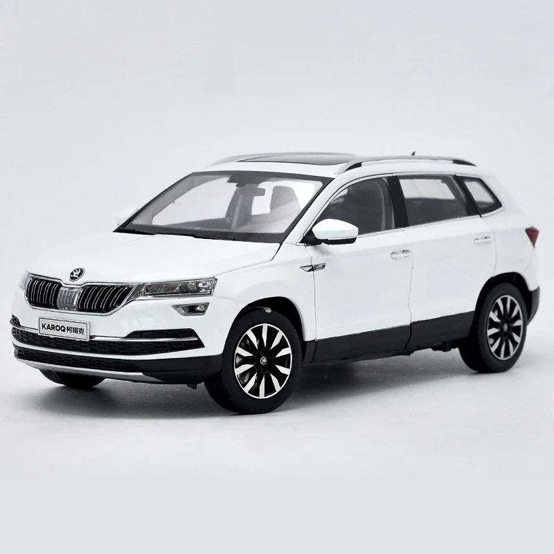 Original Box 1:18 High Meticulous Skoda KAROQ Alloy Model Car Static Metal Model Vehicles For Collectibles Gift