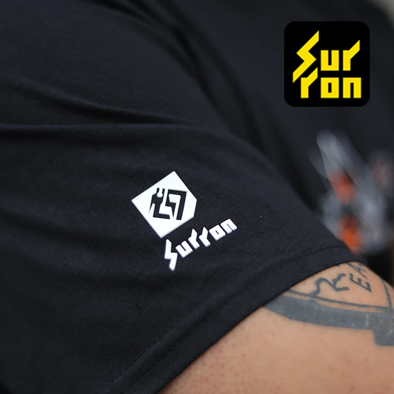 SURRON official version light bee x peripheral products black competition T-shirt short-sleeved