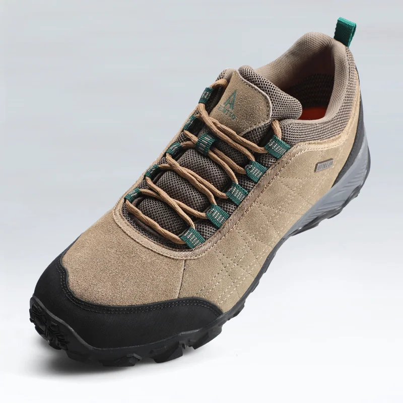 HUMTTO Outdoor Hiking Trekking Mountain Sports Shoes for Men Camping Hunting Walking Breathable Cushioning Nonslip Sneakers