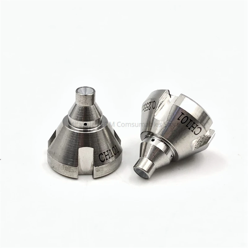 Wire EDM Machine CH101 Diamond Wire Guide nozzle Upper & Lower 0.105-0.31mm For CNC Chmer Machine CW/HW Service