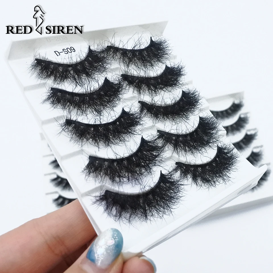 1 Pair Mink Lashes Wholesale Fluffy Natural Lashes Vendors Makeup 3d Mink Lashes