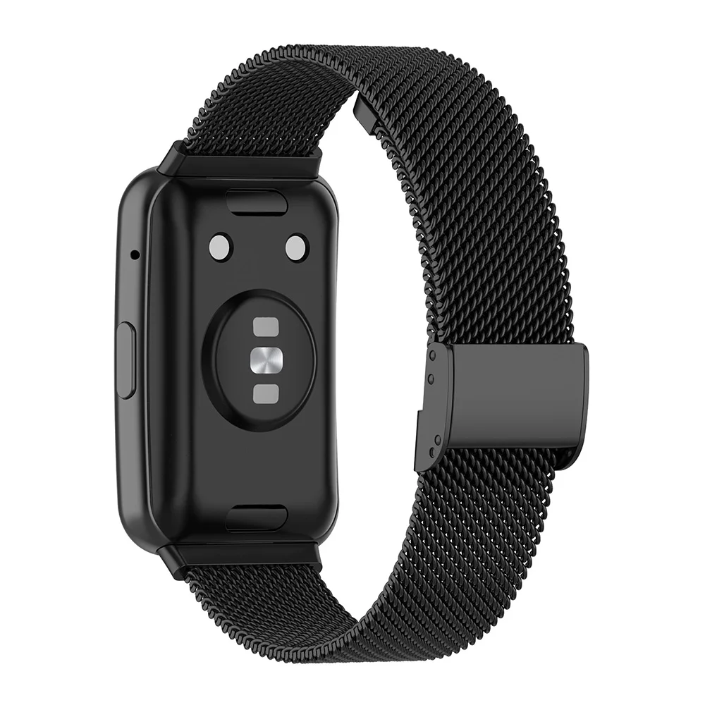 Stainless Steel Mesh Strap for Huawei Watch Fit Milanese Loop Watch Band