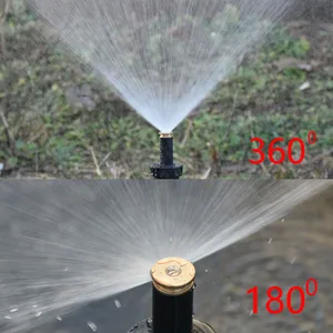 Jardim Gramado Popup Sprinkler 90/180/360 Grad Bewässerung Streuel Farm Brechungsschnabel für Bewässerung und Bewässerung 10 Hauptquadrat -Verkaufsgarten - №4