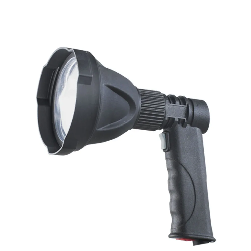 Ju Jingyang LED Handheld Searchlight USB Rechargeable Glare Zoom Flashlight Outdoor Hunting Night Fishing Light