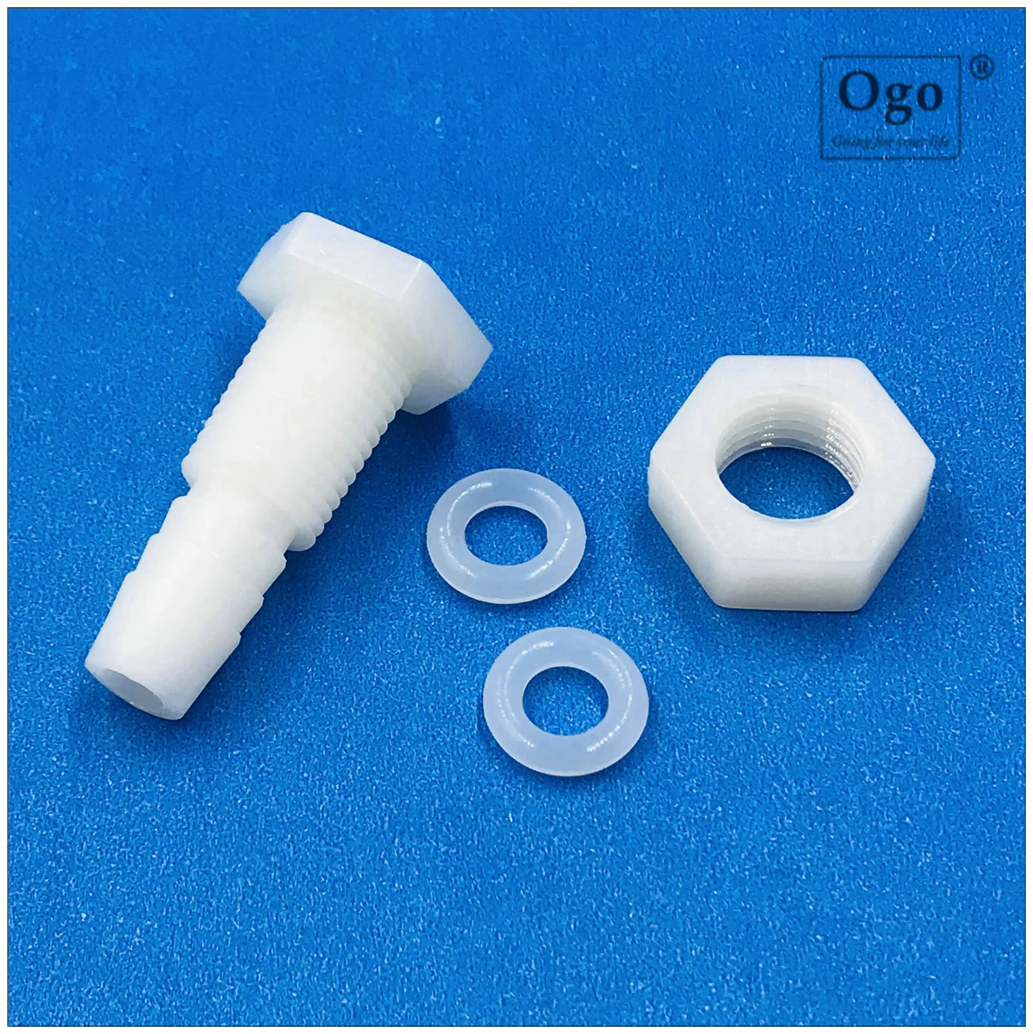 OGO Patent HHO fitting in best grade of Nylon solving leaking for HHO system