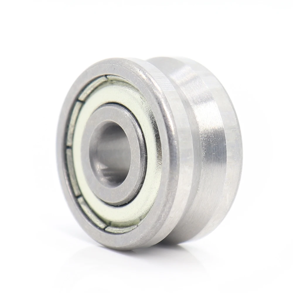 LV62010 ZZ bearing wheel 1PC 6*20*10mm LV series V groove pulley Traces walking guide rail bearings roller LV62010ZZ