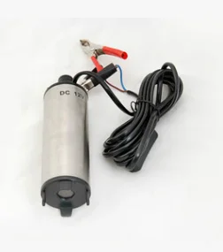 

Portable Mini 12V 24V DC Electric Submersible Pump For Pumping Diesel Oil Water Fuel Transfer Pump