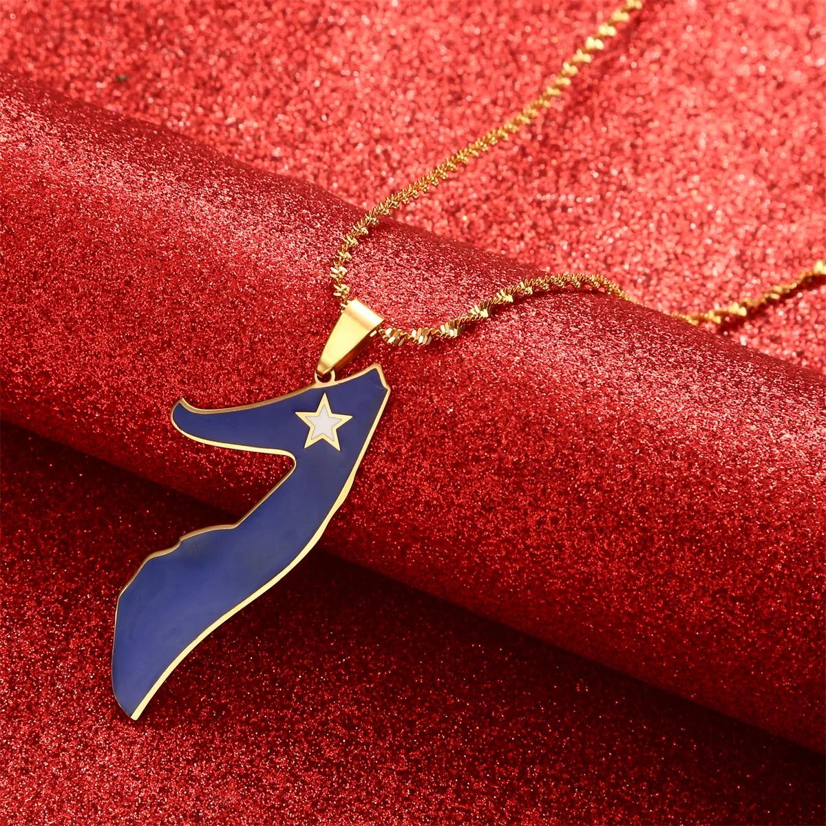 Somalia Map Pendants & Necklaces Silver Color Gold Color Jewelry For Women Men Somaliland