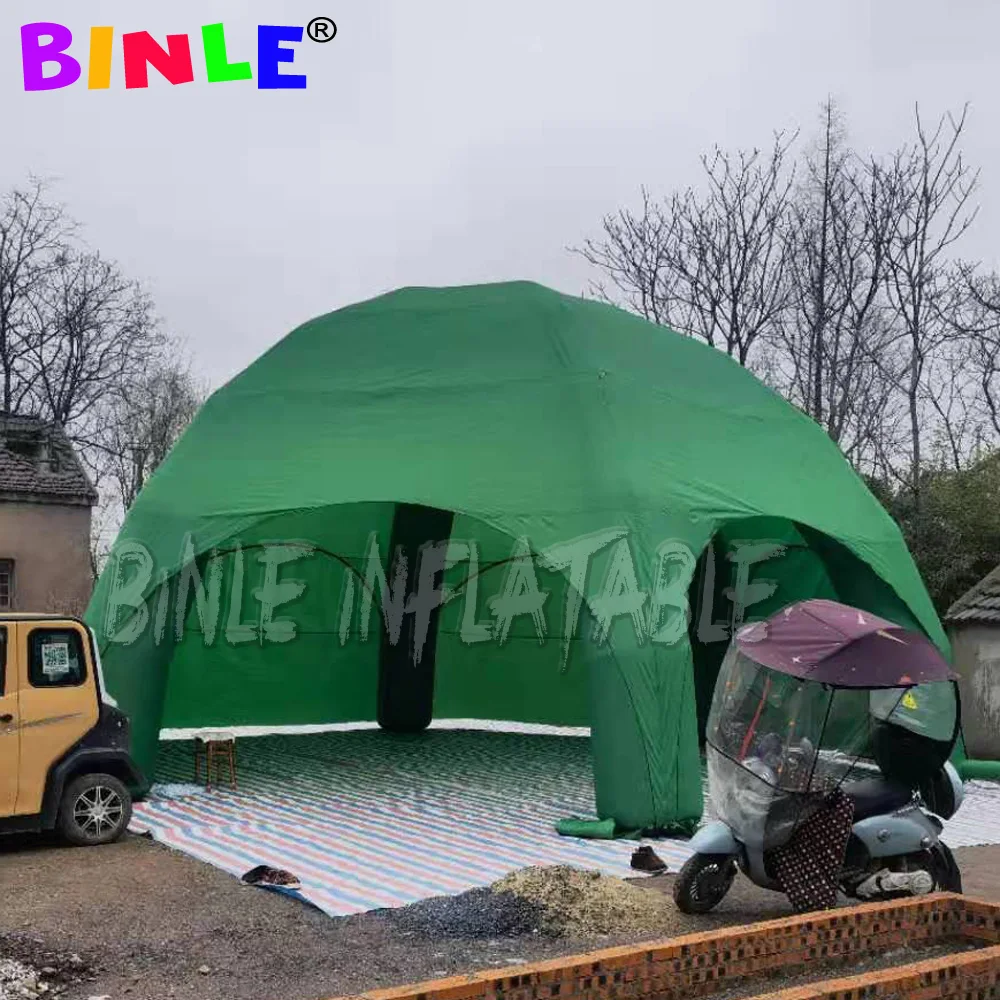 High quality Custom 10m Outdoor Giant Inflatable Spider Tent with full cover,Inflatable Gazebo,car garage tent for Advertising