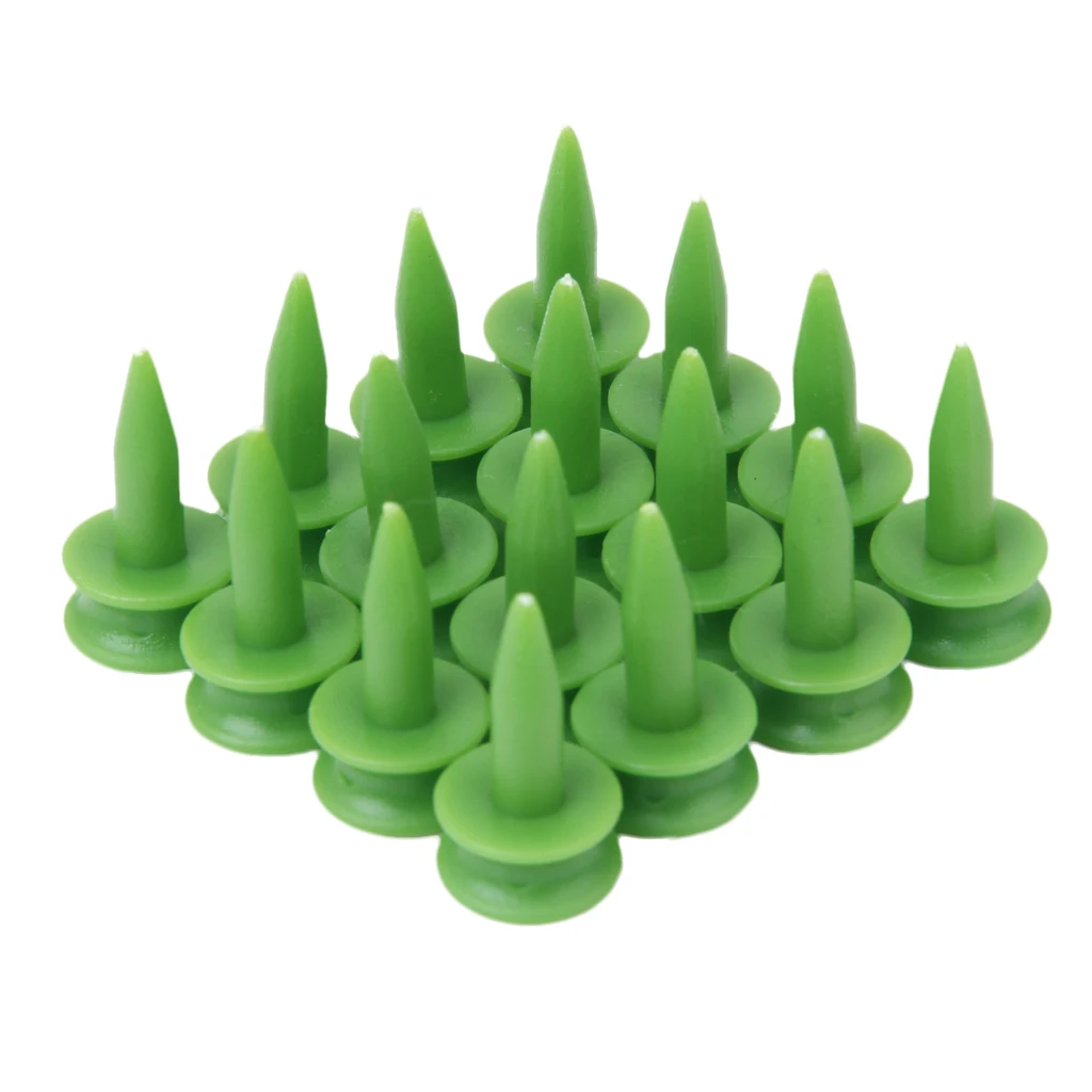 

Lot 100 Pcs Green GOLF PLASTIC CASTLE TEES 23mm Small GOLFER ACCESSORIES