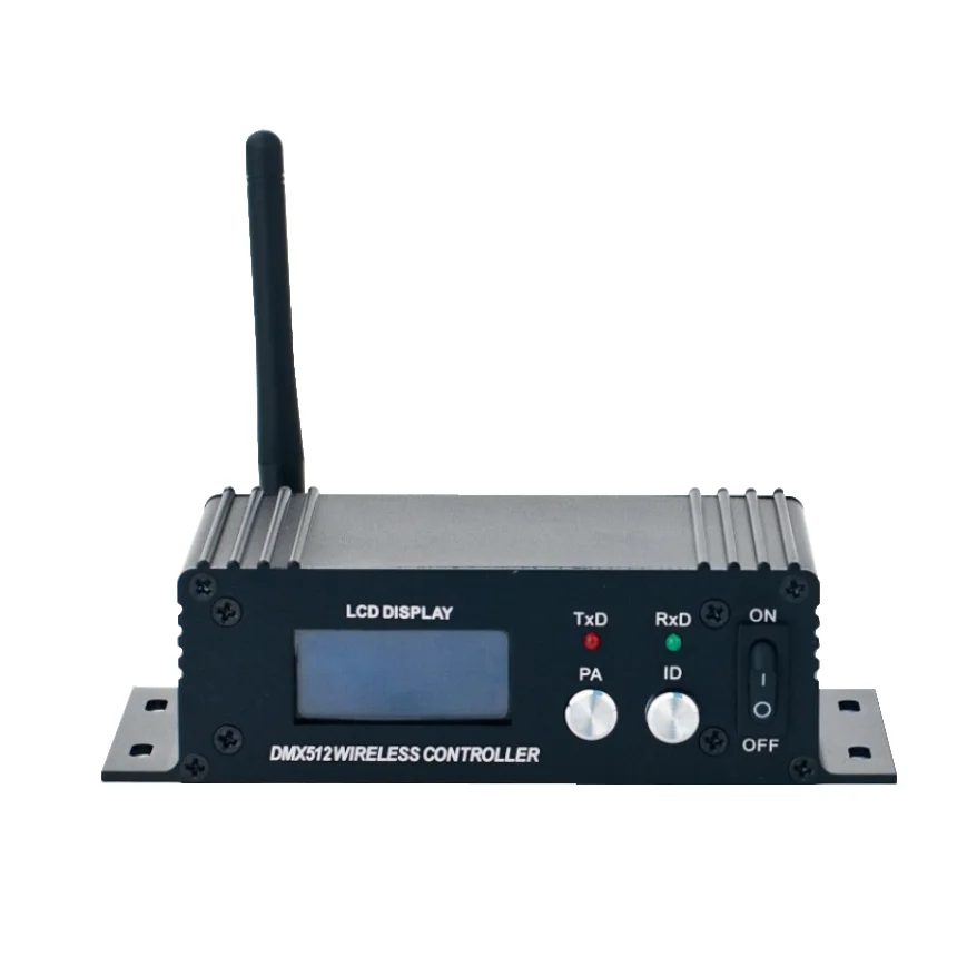 DMX512 Wireless Receiver Transmitter DMX512 LED Lighting Controller Transmitter & Receiver 2in1 Repeater 400M Effective Range