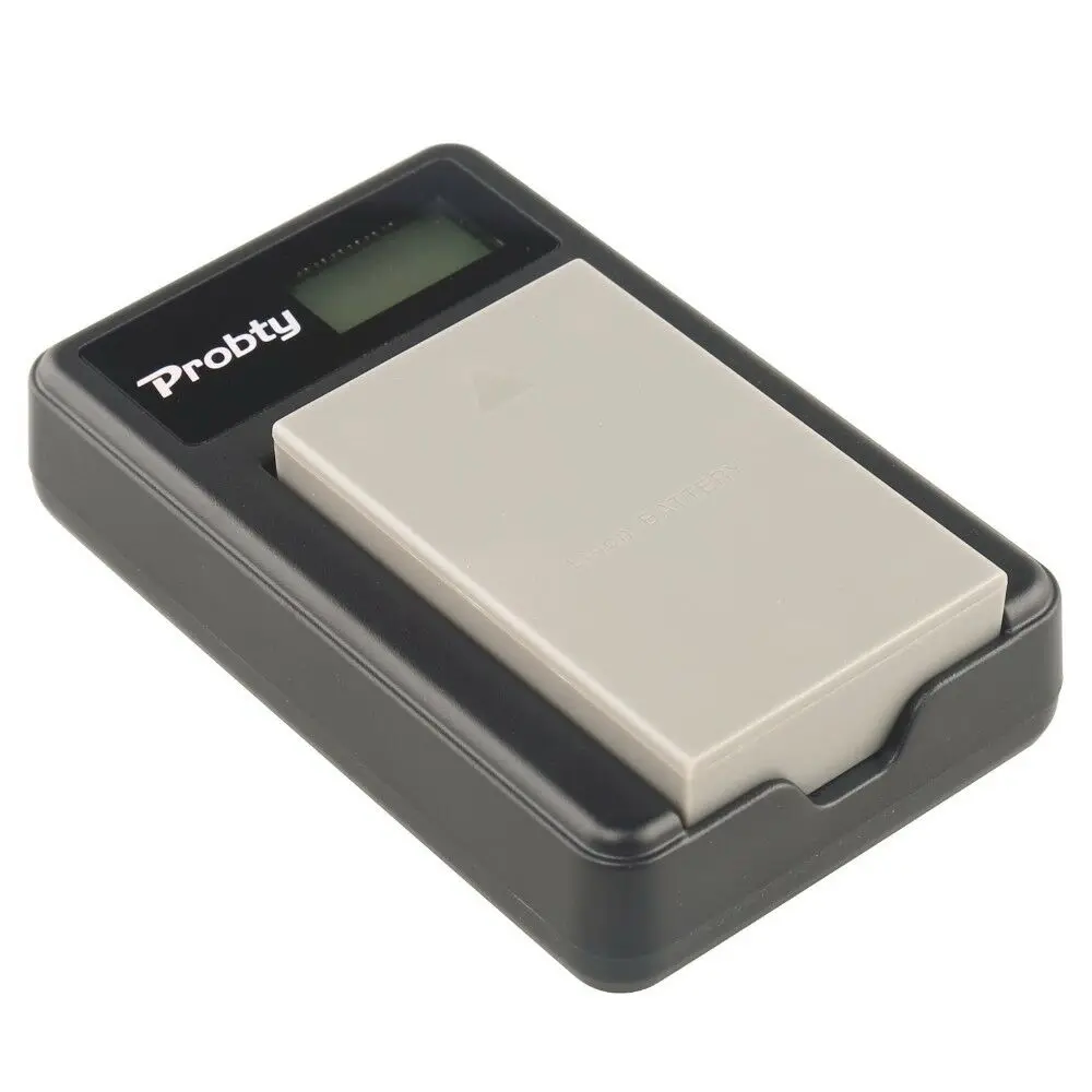 Probty 2000mAh ps-bls5 BLS-5 BLS5 BLS 5 Battery +LCD USB Charger for Olympus OM-D E-M10, PEN E-PL2, E-PL5, E-PL6, E-PM2, Stylus