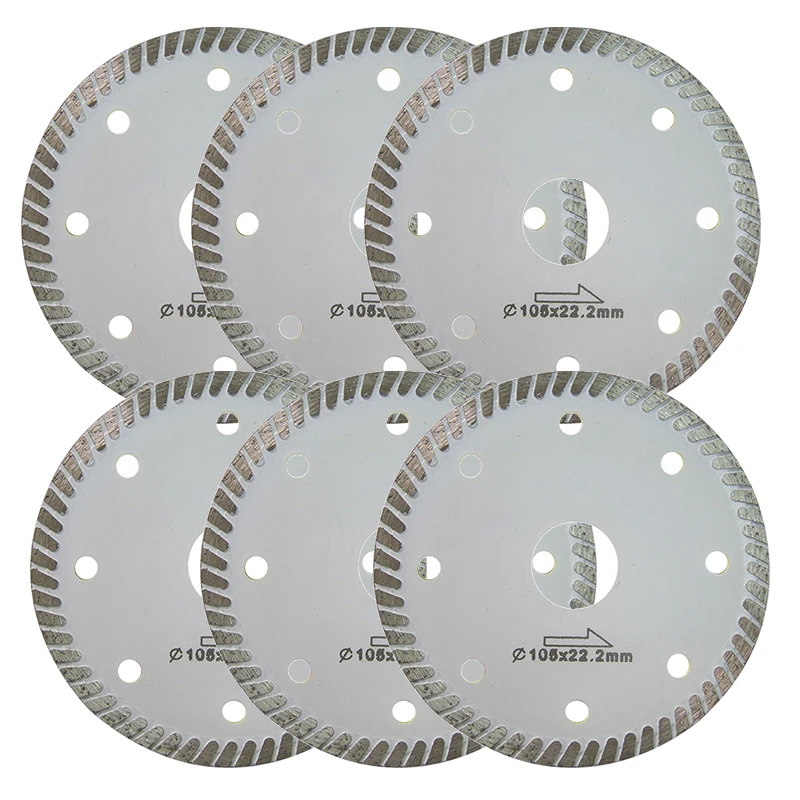 10pcs/set Ultra-thin-1.2mm thickness 4" Turbo Diamond saw Blade for cutting granite | marble | ceramic tile