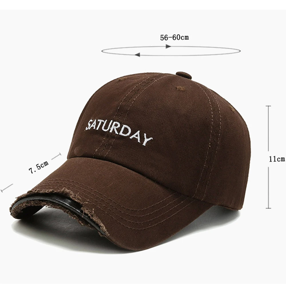 FS 2024 New Trendy Brown Blue Baseball Caps For Men Vintage Snapback Hip Hop Women Cap Streetwear Trucker Hats Casquette Homme