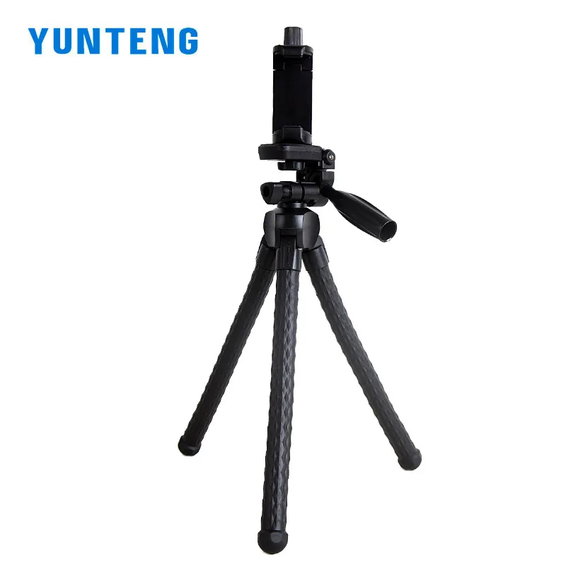 YUNTENG YT-3280 mobile phone bracket octopus tripod micro single camera desktop net red live broadcast Vlog handheld shelf