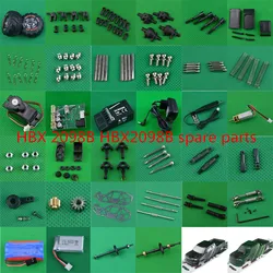 HBX 2098B HBX2098B 1/24 RC Car Spare Parts motor gear servo receiver drive shaft Tire Screw car shell charger R pin nut cup etc