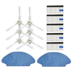 Side Brush HEPA Filter Mop Cloth for Tefal Rowenta Explorer/ X-plorer 20 40 50 Serie Robotic Vacuum Cleaner Spare Accessories