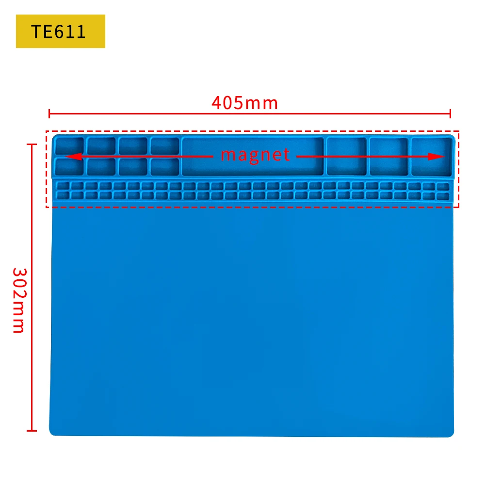 ESD Heat Insulation Working Mat Heat-resistant BGA Soldering Station Repair Insulation Pad Insulator Pad Maintenance Platform