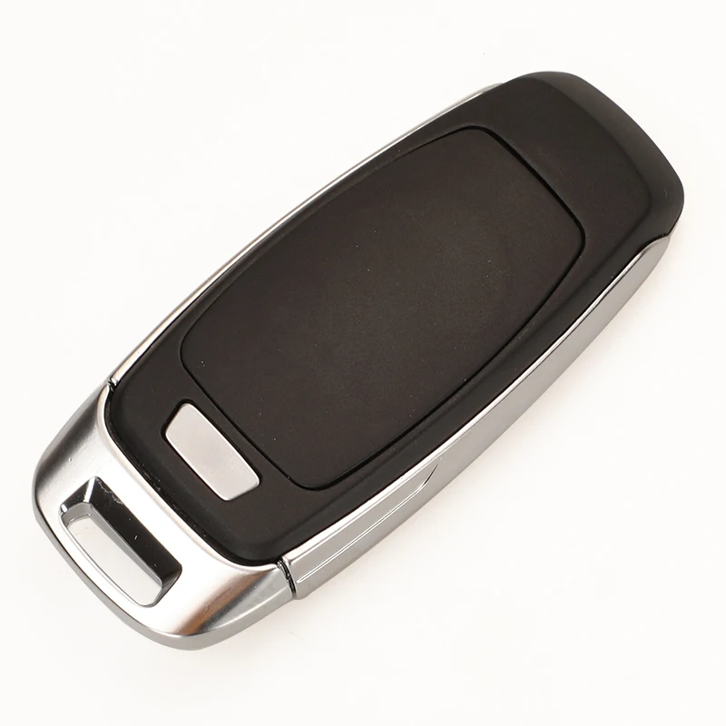 jingyuqin 3 Buttons Smart Remote Car Key Shell For Audi A6 C8 A7 A8 Q8 2018 2019 Fob Blank Case Cover