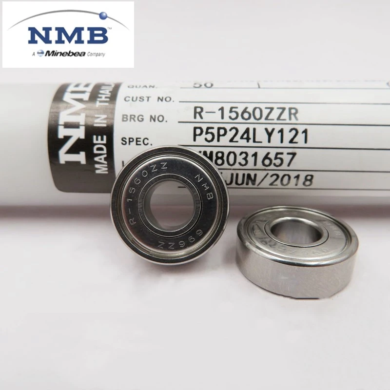 50 Stück NMB Hochgeschwindigkeitslager R-1140ZZ R-1350ZZ R-1560ZZ L-1770ZZ 1140 1350 1560 694 695 696 697 ZZ 4x11x4 5x13x4 6x15x5 7x17x5mm – Detail 4