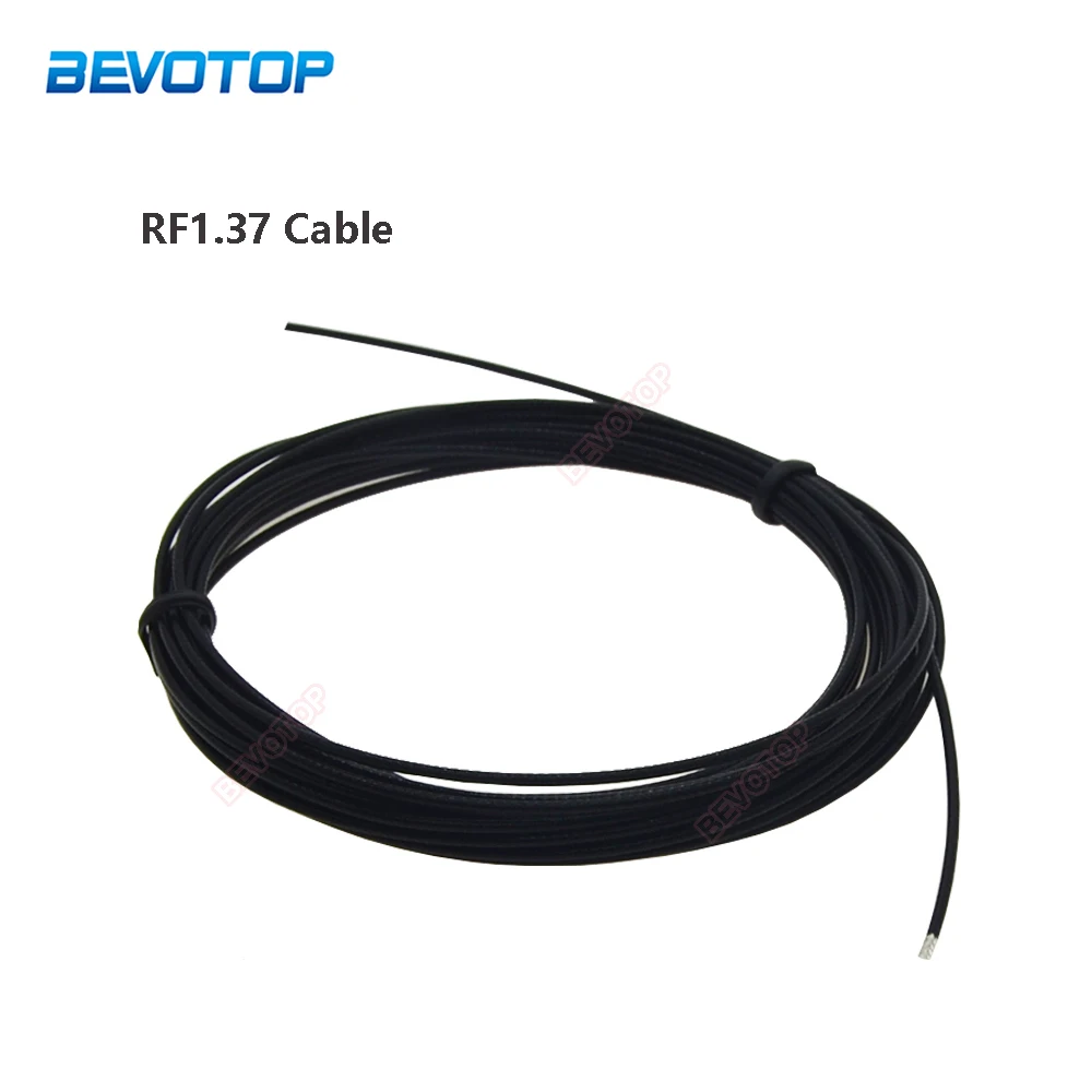 

RF1.37 Cable OD=1.37mm RF Coaxial Pigtail for Coax RF Connector 50 Ohm Extension Cord