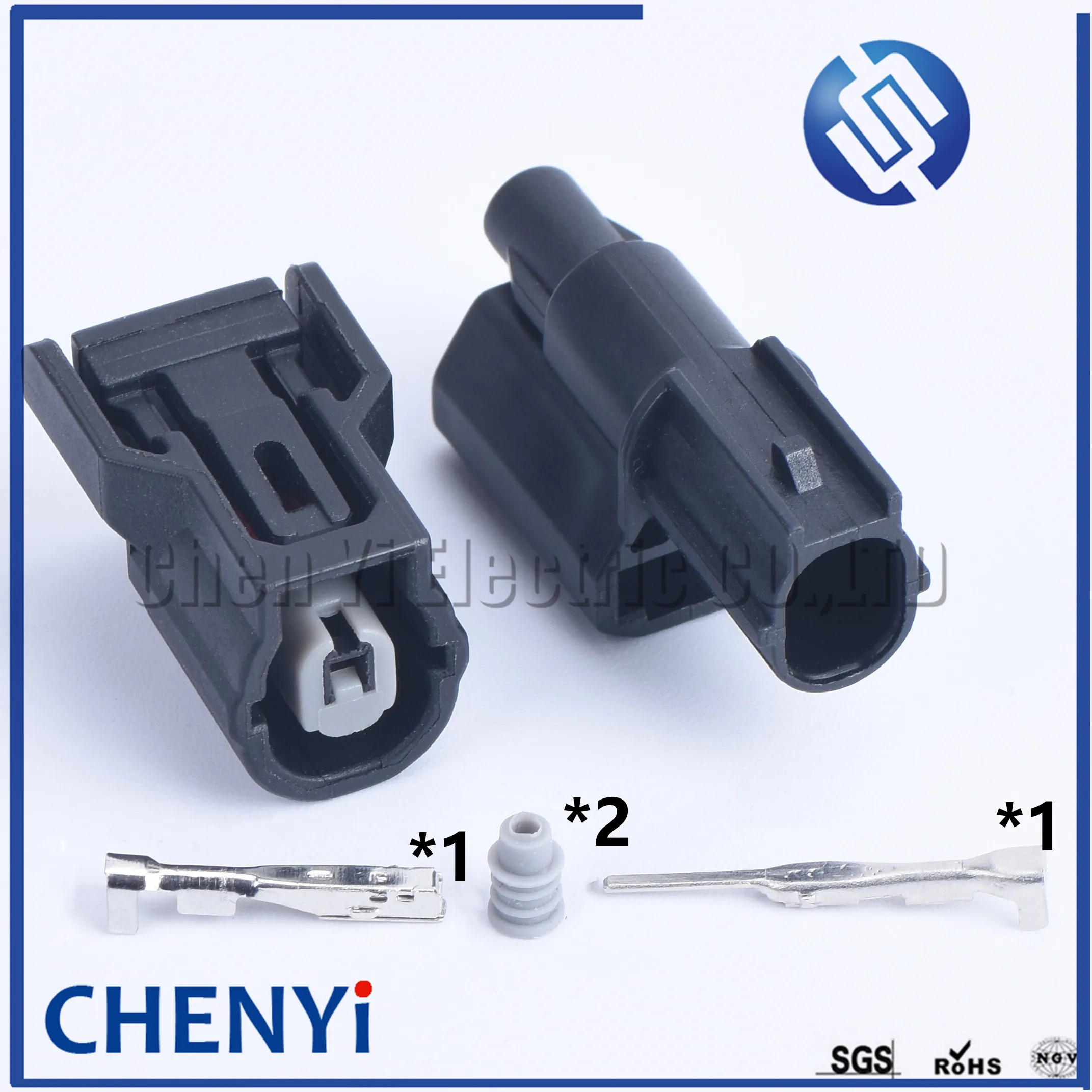 1 pin waterproof auto connector male or female 6189-0940 6188-0657 K20 K24 air pump generator motorbike auto connector For Honda