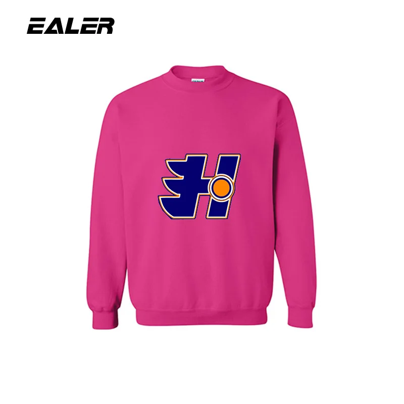 

Han Duck Men pink Sports sweater Fitness Coat with logo for ice hockey fans Sweatshirt