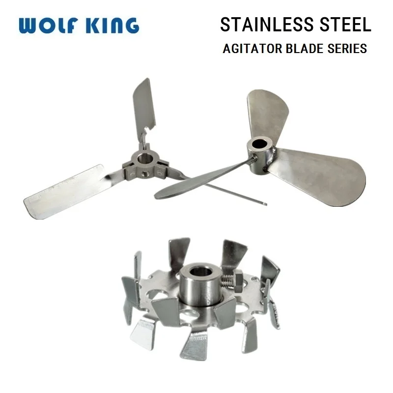 SUS 304 Steel Paint Fold Propeller,Agitator Blade, Folding Stirer For Mixer Machine,Plate Stir Dispersion Blade Agitator Disk