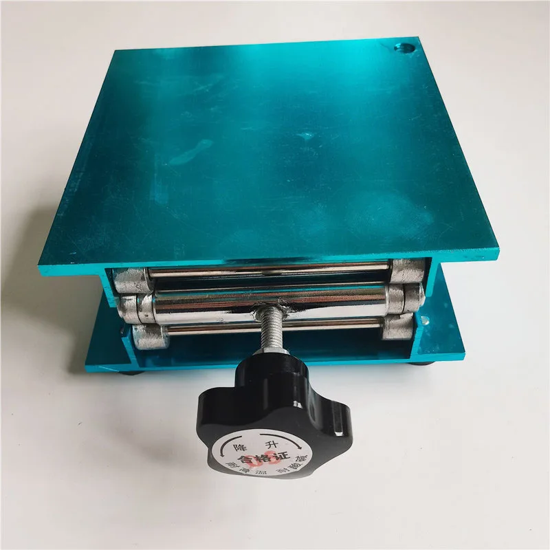 Aluminum Router Lift Table Woodworking Engraving Laboratory Lifting Stand Rack  Manual Lift Platform Woodworking Benches