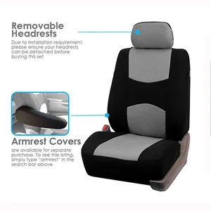 AutoYouth-Polyestor Car Seat Cover for VW, detachable headrests, Universal Seat Covers for Wartbig 353, Tourist for Volvo M12 8 Main Sales Vector - №3