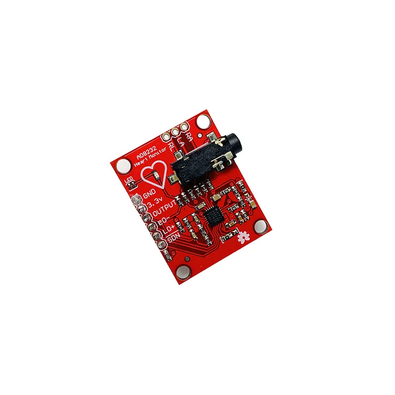 

Bioelectric Signal Acquisition Development Module A-D8232 E-C-G Monitoring Heart Rate Pulse Sensor E-E-G