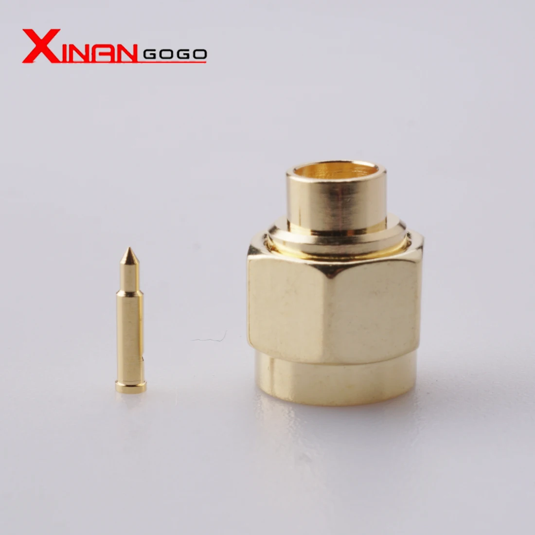 10pcsRF Connector SMA Male B3 Jack Plug Center Solder Semi-Rigid For RG402