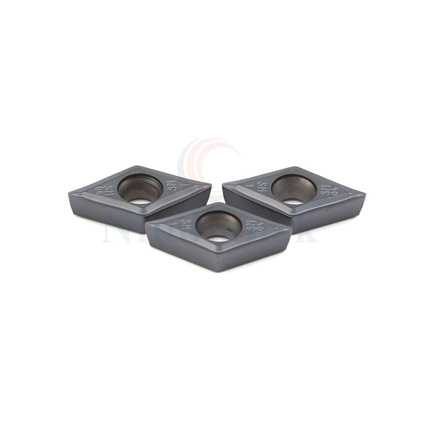 DCMT11T304 DCMT11T308 SM IC907 IC908 CNC Lathe Tool Internal Turning insert for processing steel parts and stainless steel parts