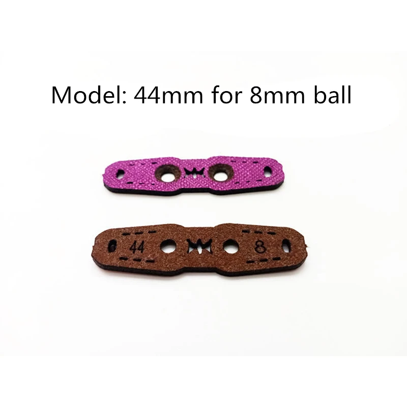 New 20 Pieces/batch 1.8mm Thick Purple Microfiber Flat Leather Slingshot Purse for Outdoor Hunting Competition Catapult Use