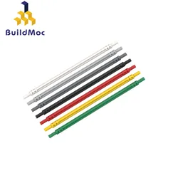 BuildMOC 32201 1x14 flexible shaft ldd 32201 For Building Blocks Parts DIY Construction Classic Brand gif