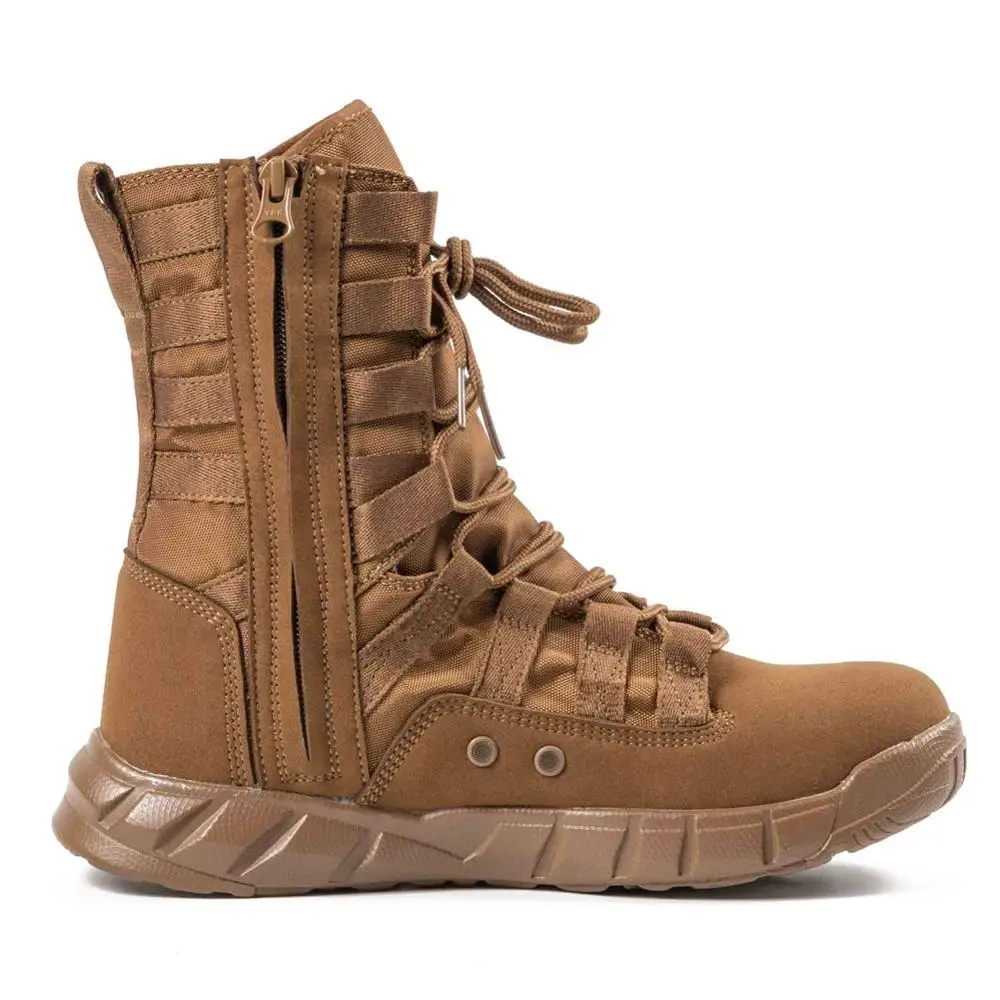 Light Style Suede Boots Men Hiking Boots Breathable Desert Brown Training Boot