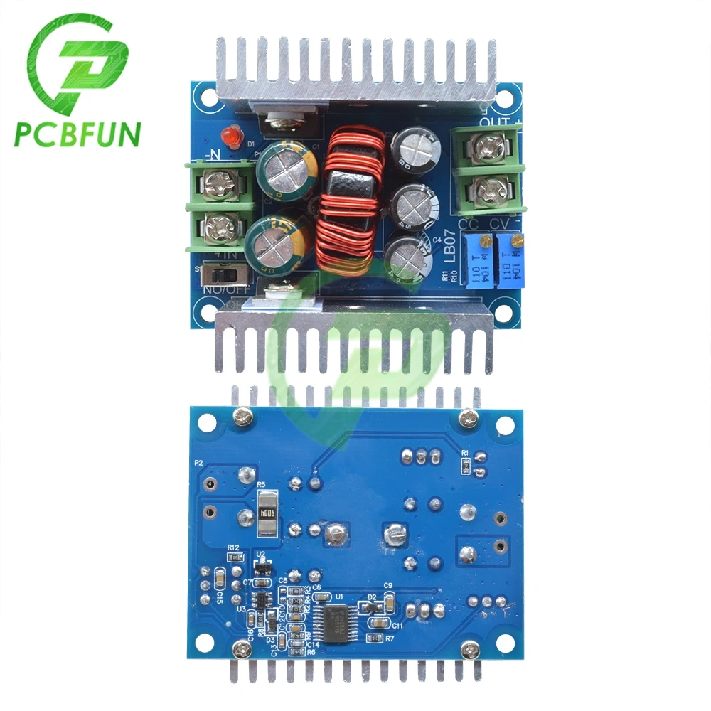 DC 6-40V Power Voltage Board Protection contre les courts-circuits DC-DC 300W 20A Courant Constant Réglable Step Down Tech Buck Converter