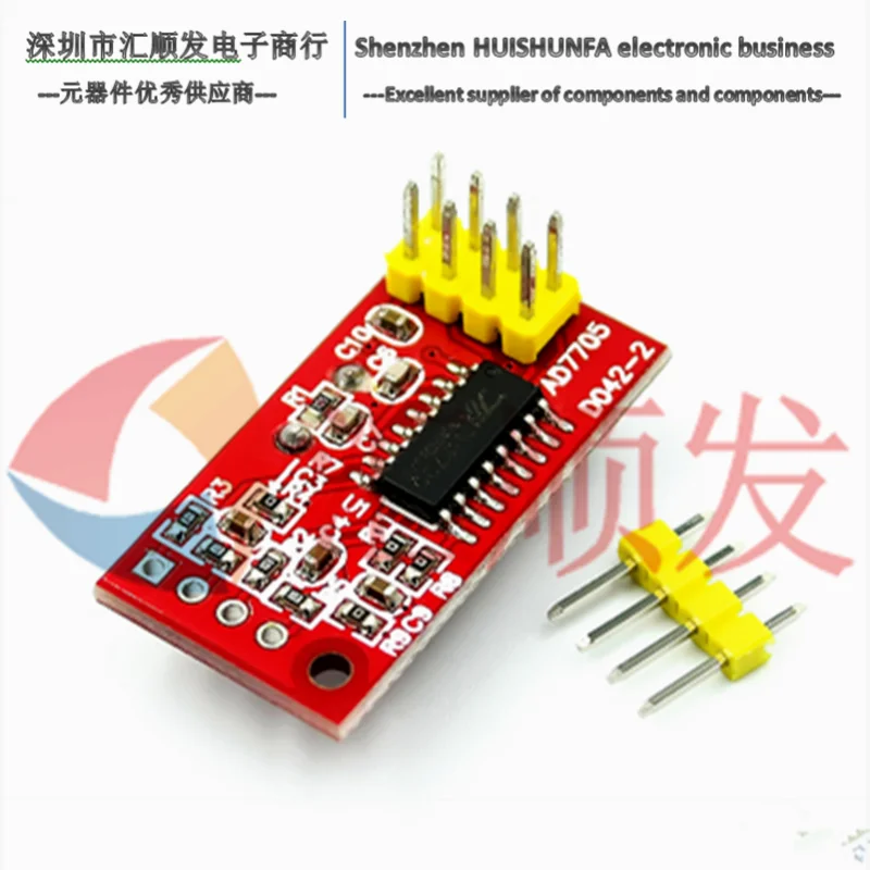 AD7705 Dual 16บิตADC Data AcquisitionโมดูลอินพุตGainโปรแกรมSPI Interface TM7705