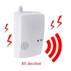 85dB EU Plug Combustible Gas Alarm LPG LNG Coal Natural Gas Leak Standalone Detector Sensor High Sensitive