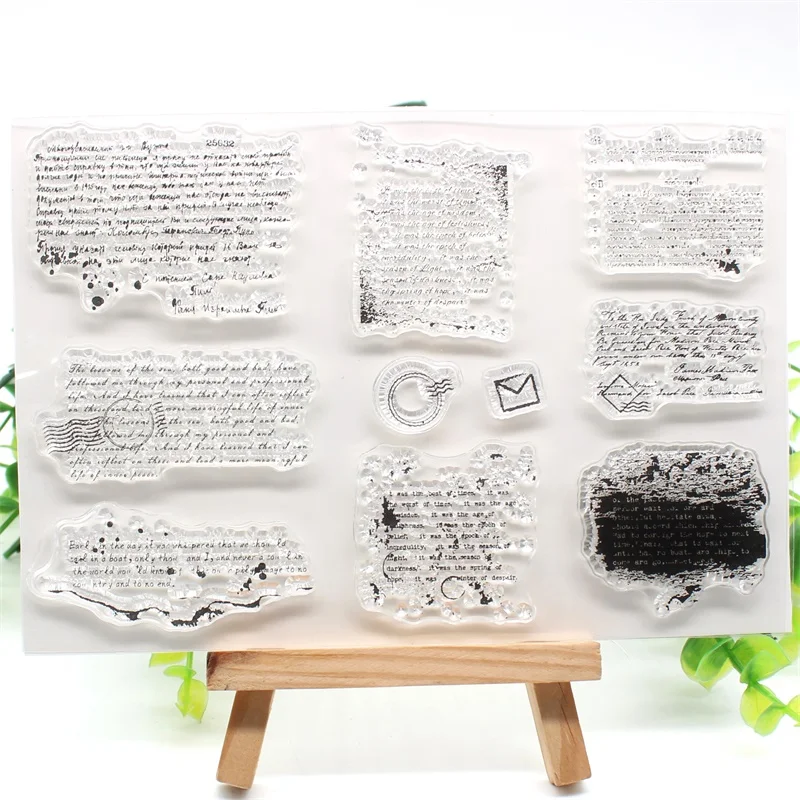 ZFPARTY لحظة شفافة واضحة سيليكون Stamps DIY بها بنفسك سكرابوكينغ/بطاقة صنع/الاطفال الحرف متعة لوازم الديكور