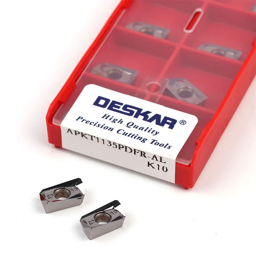 

Оригинальный токарный станок с ЧПУ DESKAR APKT1003PDFR AL K10 APKT1135PDFR APKT1604PDFR APKT1604PDFR MA K10