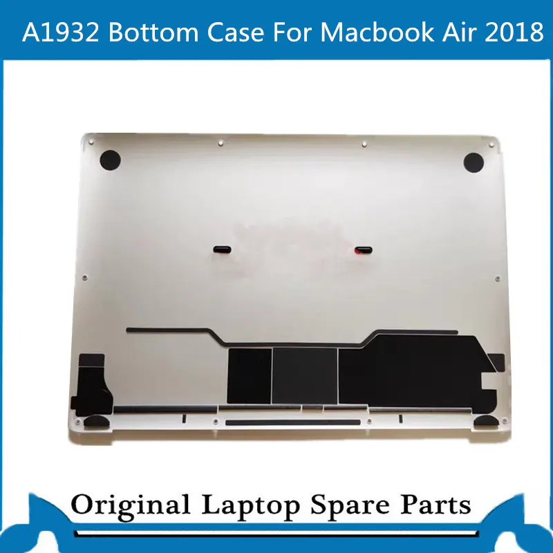 

New Bottom Case for Macbook Air 13 inch A1932 D case Lower Housing Back Cover 2018 Space Gray Sliver Gold